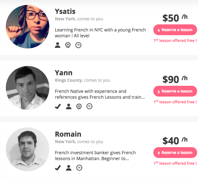 There is a wide range of prices for Portuguese tutors on Superprof