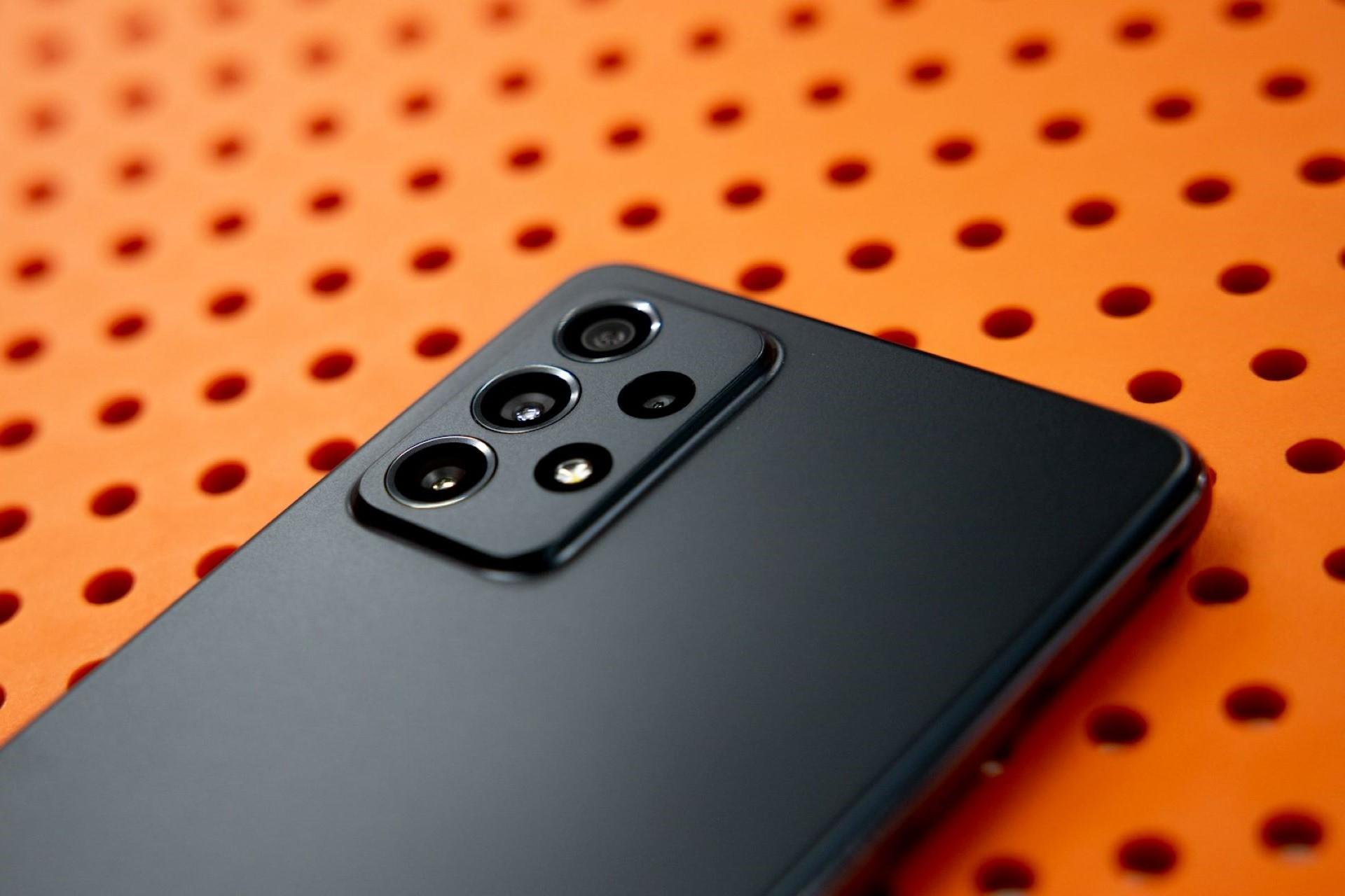 A Samsung Galaxy Smartphone.