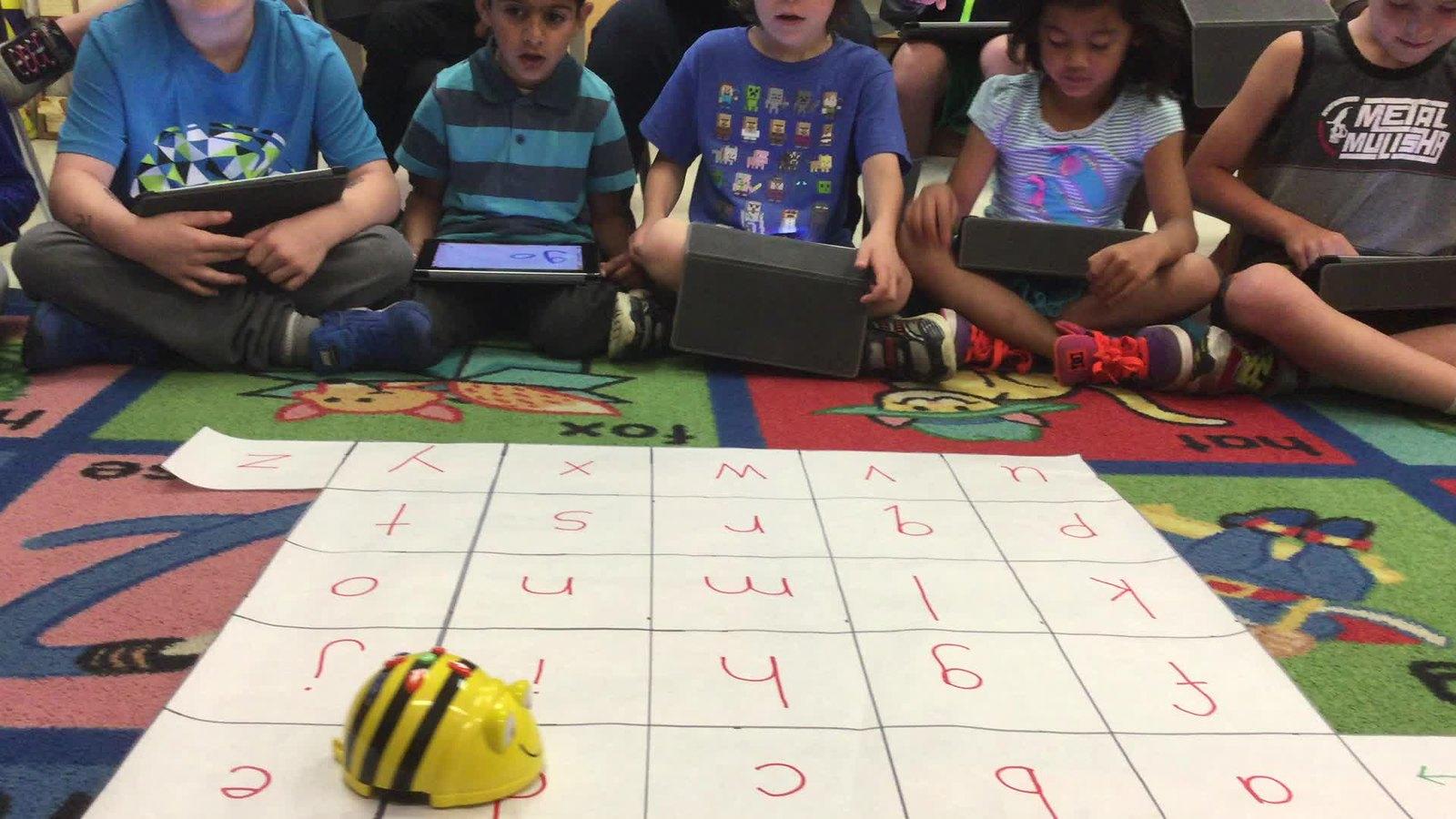 A 'bee bot' teaching children how to spell. The English language has been updated through the centuries and adapted by different countries in different ways. English language history started 1400 years ago when Germanic tribes invaded Britain and developed the language