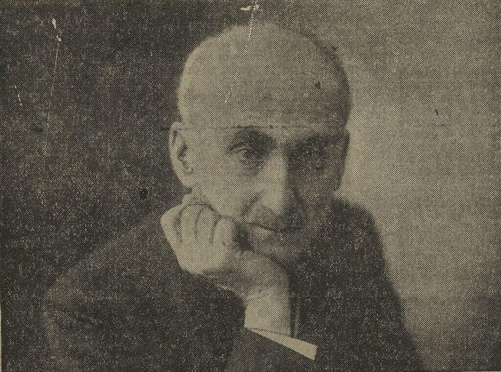 A black and white portrait of Bergson.