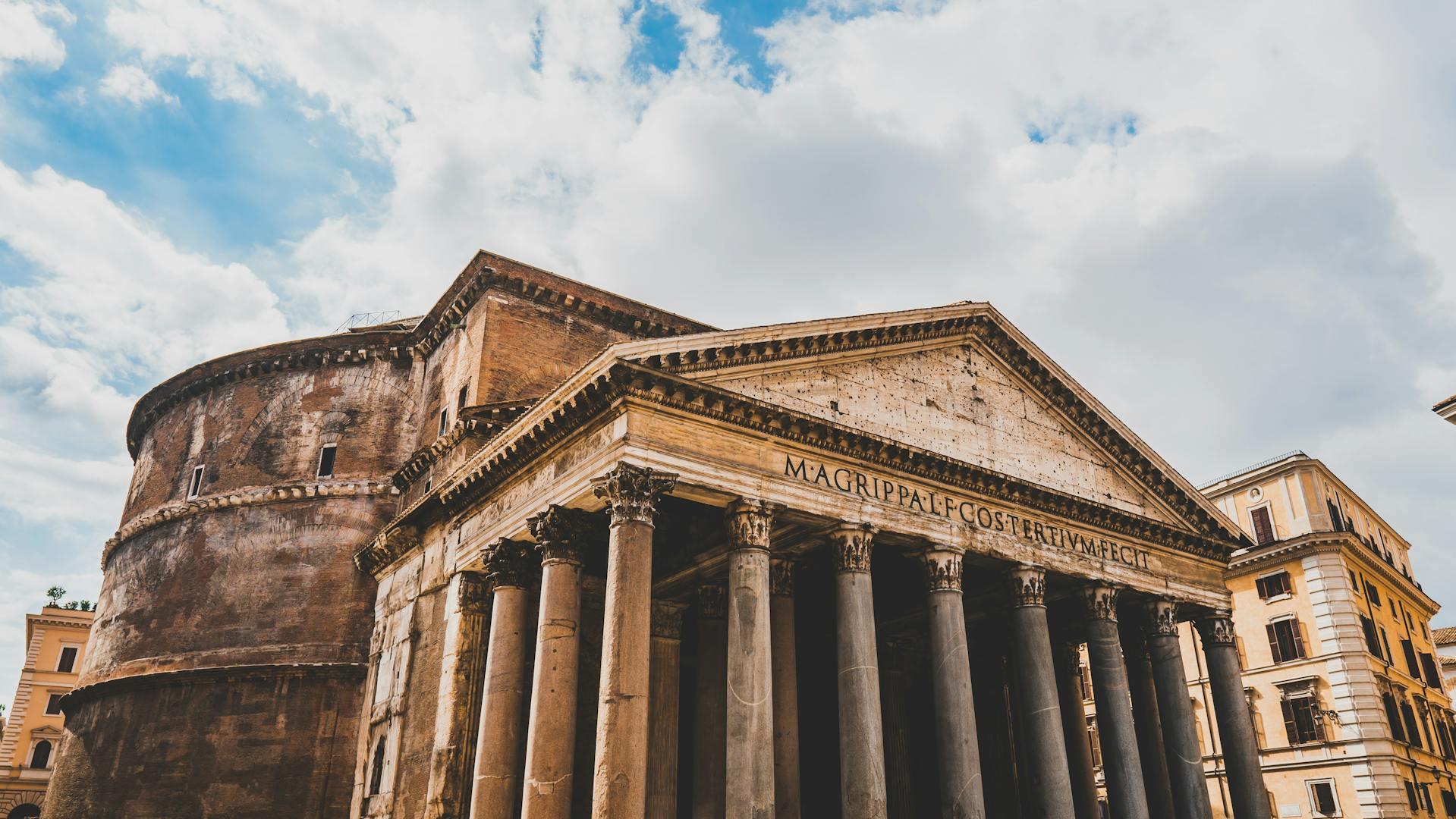 The Pantheon in Rome.