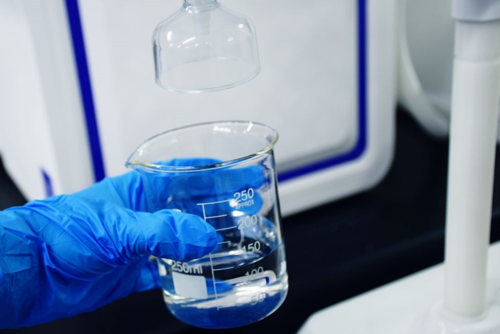 A beaker is the most essential glassware for any chemistry lab