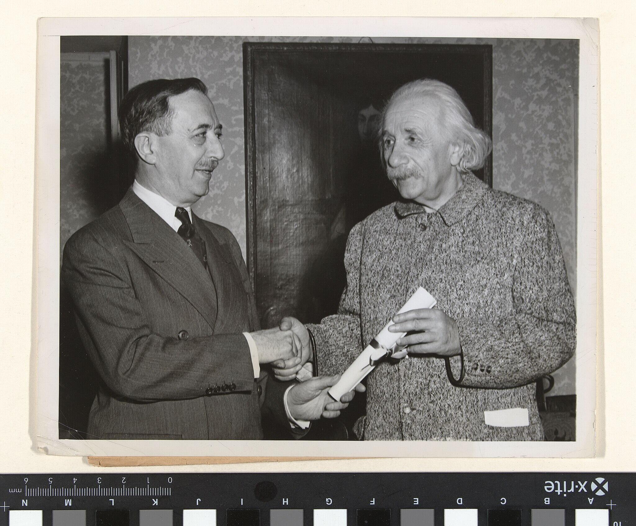 Einstein at Princeton.