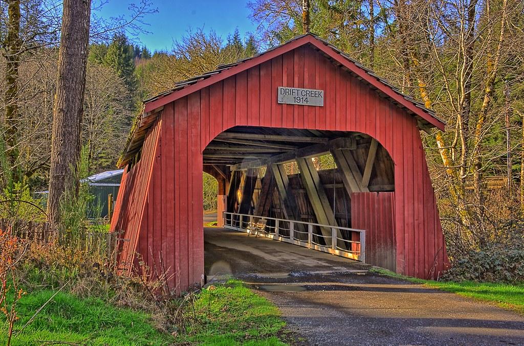Drift Creek bridge, Houston