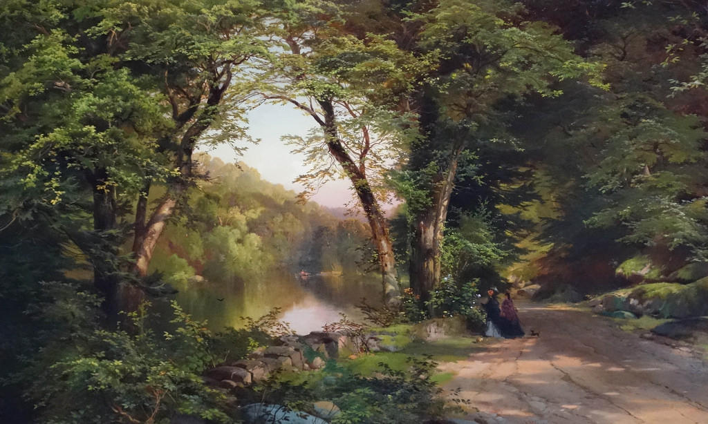 Philadelphia landscape drawing