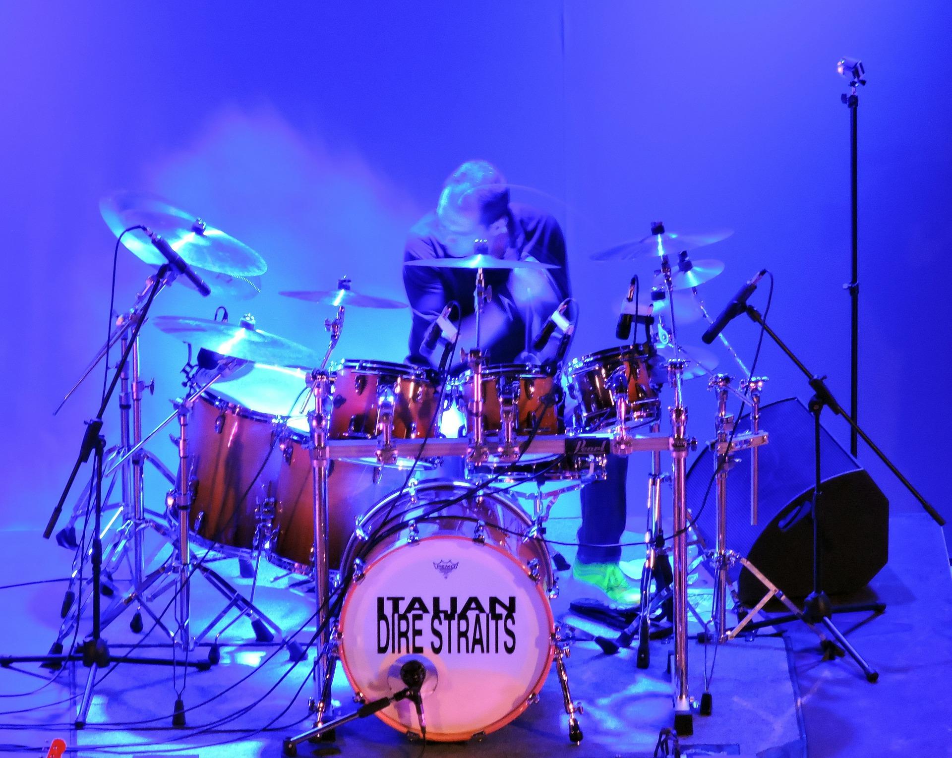 Live drum performance