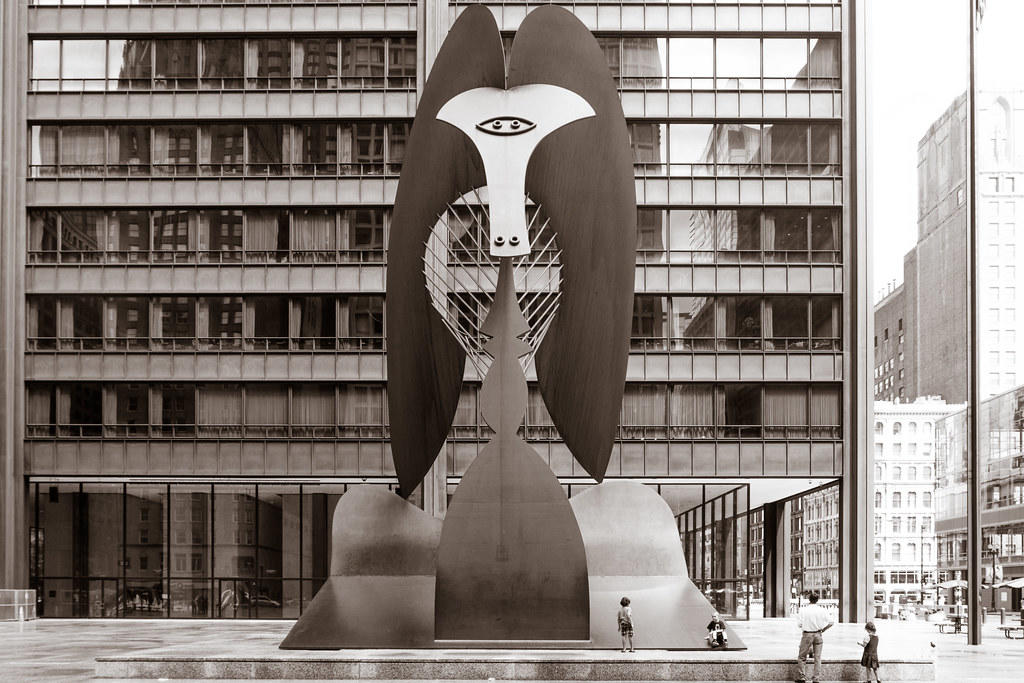 Photo of The Chicago Picasso at the Daley Picasso