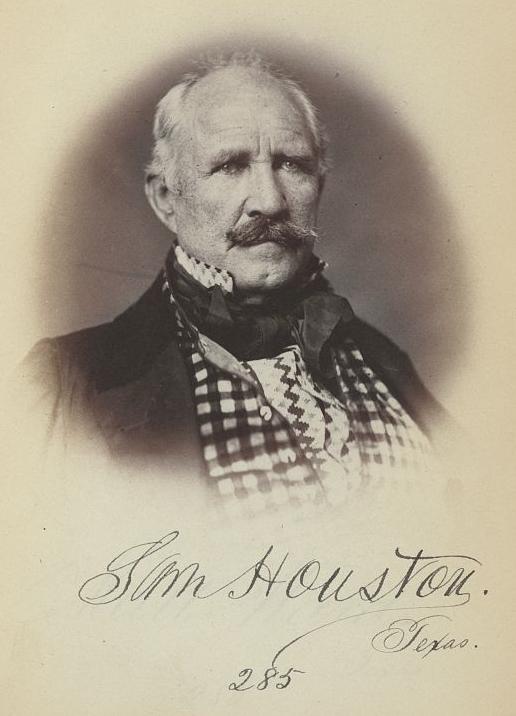 Contemporary Photo of Sam Houston