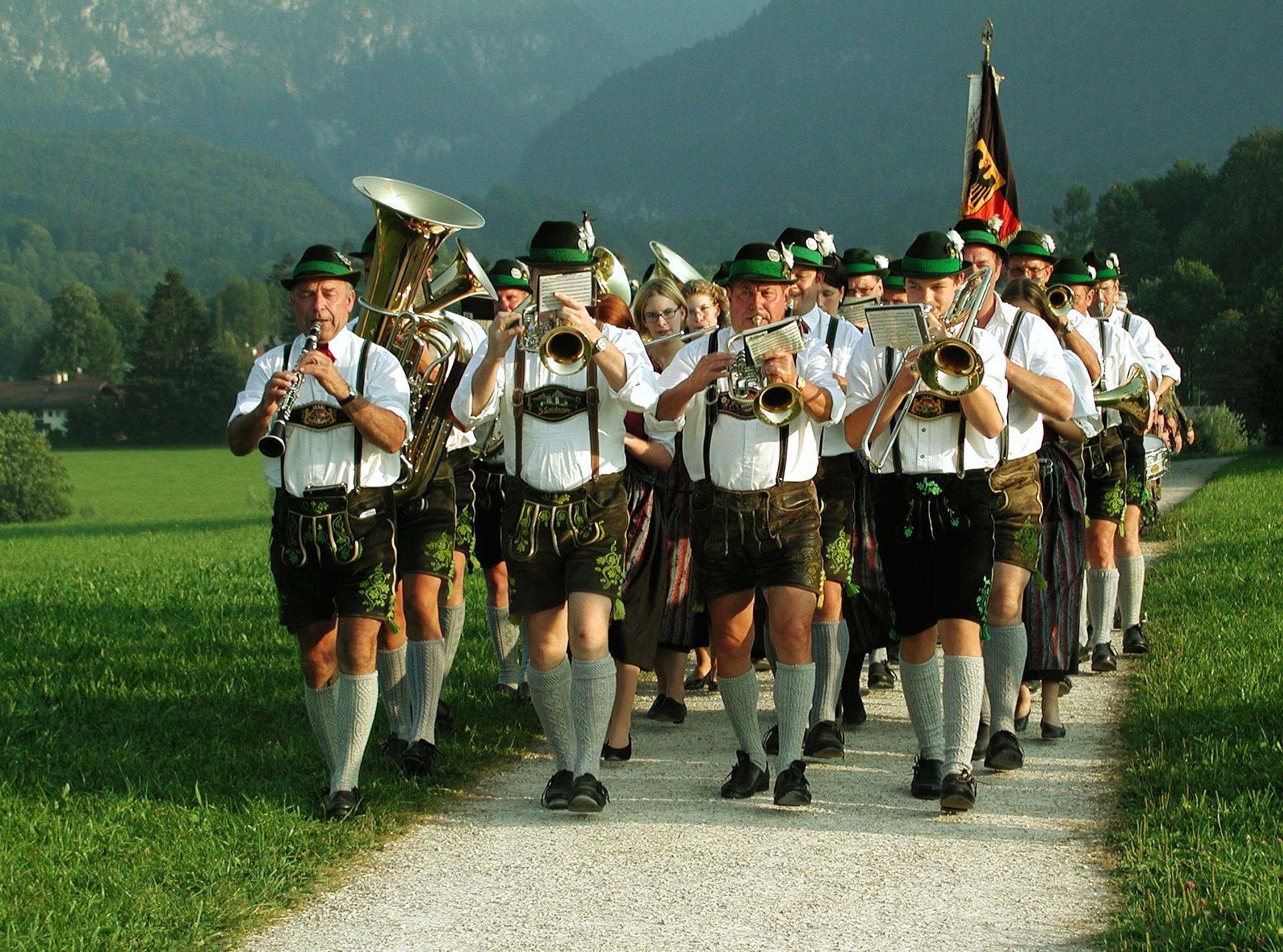 German natives playing music