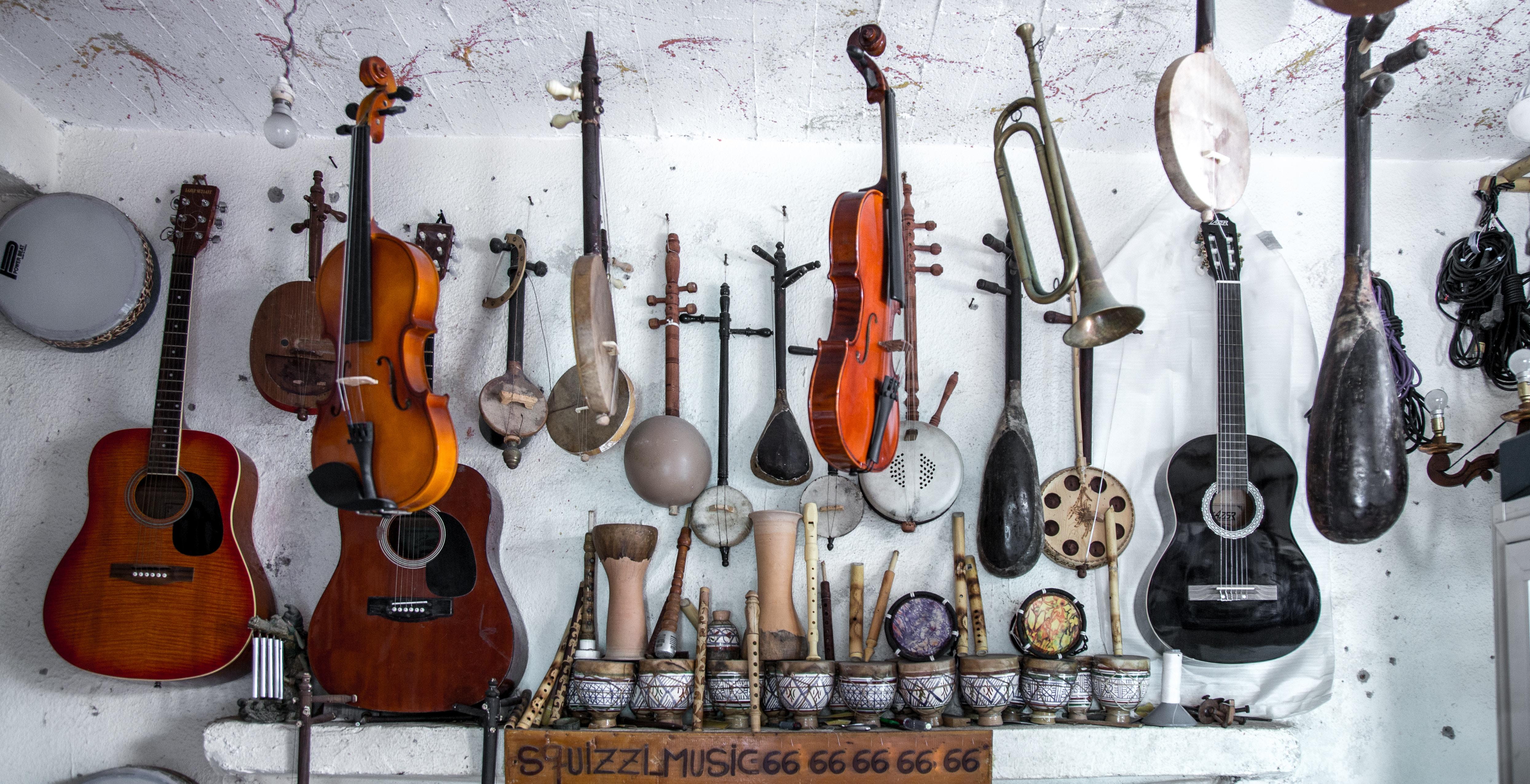 musical instruments