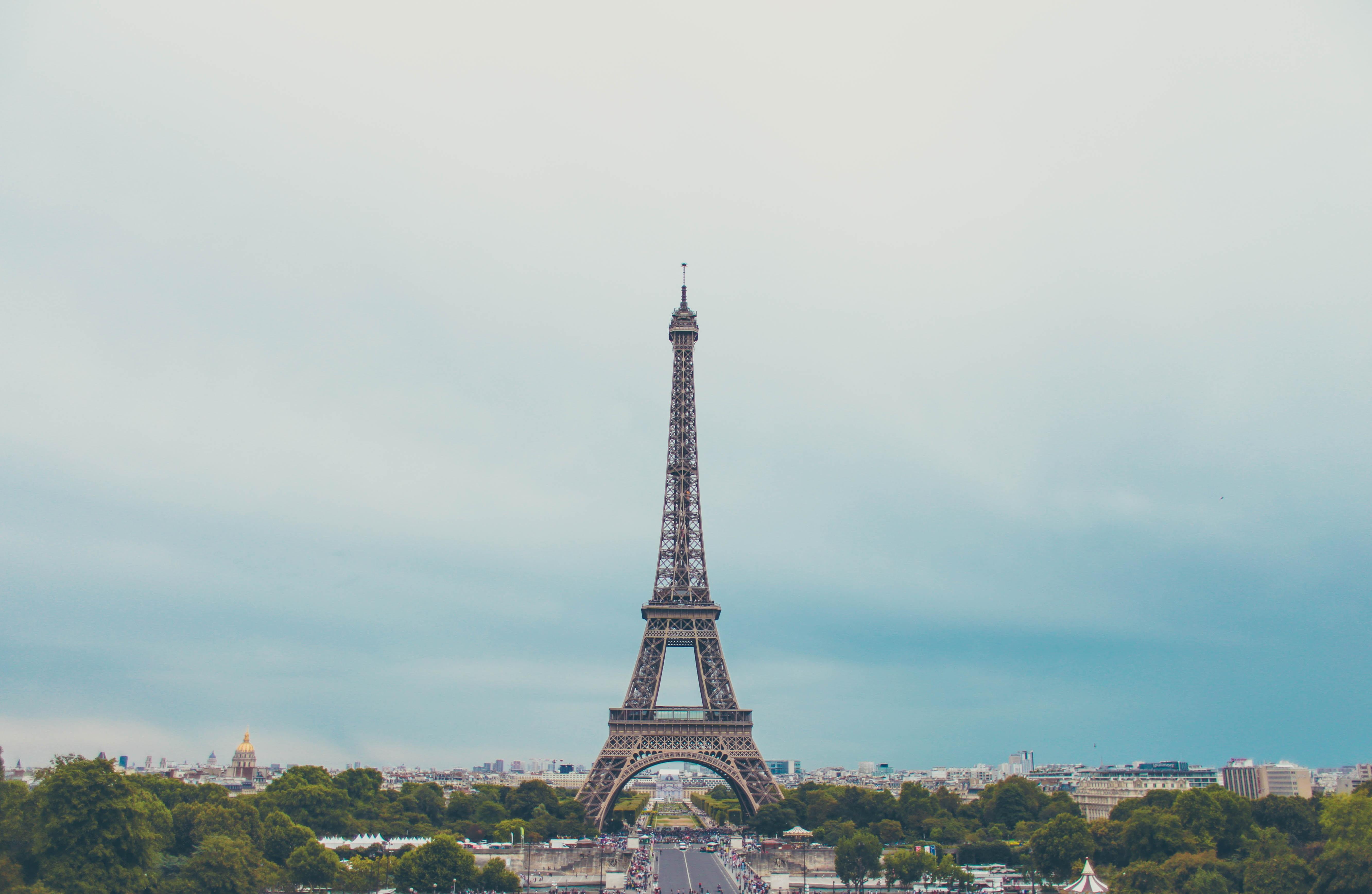 eiffel tower view trocadero