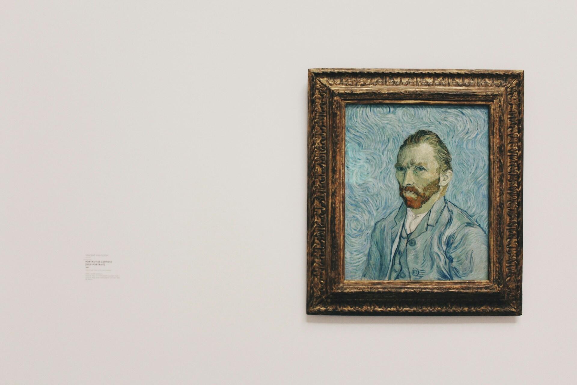 Painting of Vincent Van Gogh