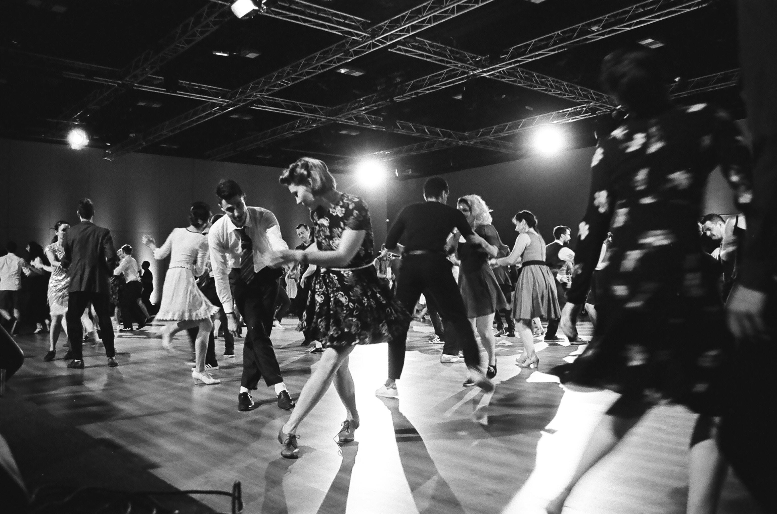 group dance class