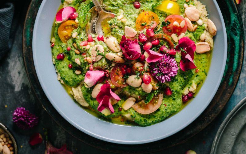 vegan bean bowl