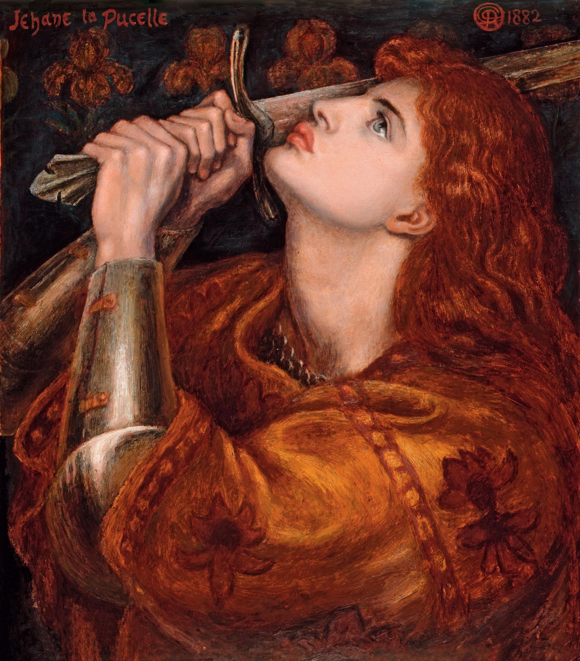 A paiting of Joan of Arc