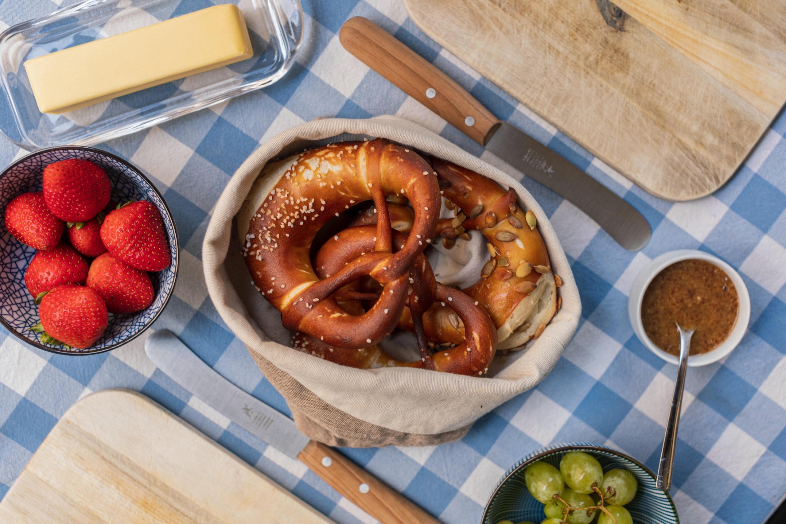 There are many German foods that are popular around the world today like the pretzel