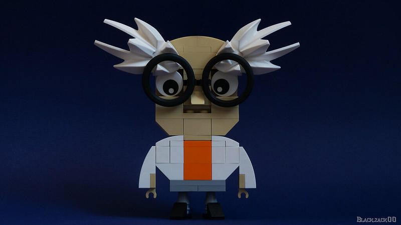 A cartoon Albert Einstein