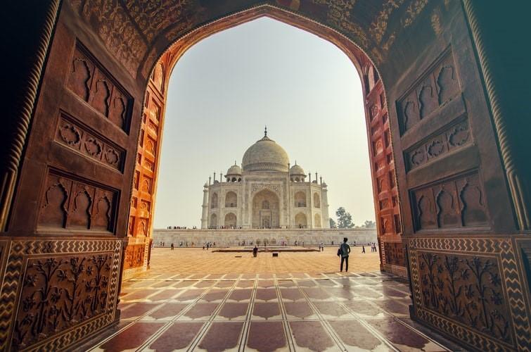 The Taj Mahal in Agra is visited by many. India has multiple landmarks that are all rooted in rich Indian culture and history. Learning Hindi will allow you to understand local tour guides better.