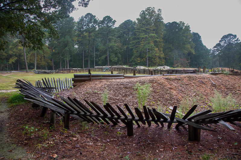 An American Civil War battlefield. The Civil war has left numerous remnants all across the United States, and current governments now face the task of either commemorating them as heroes or destroying them as symbols of hate