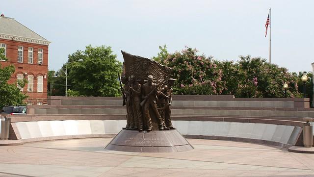The African-American Civil War Monument in Washington DC. With the debate on slavery a couple of hundred years behind us, we can appreciate the role played by abolitionists to be on the right side of history