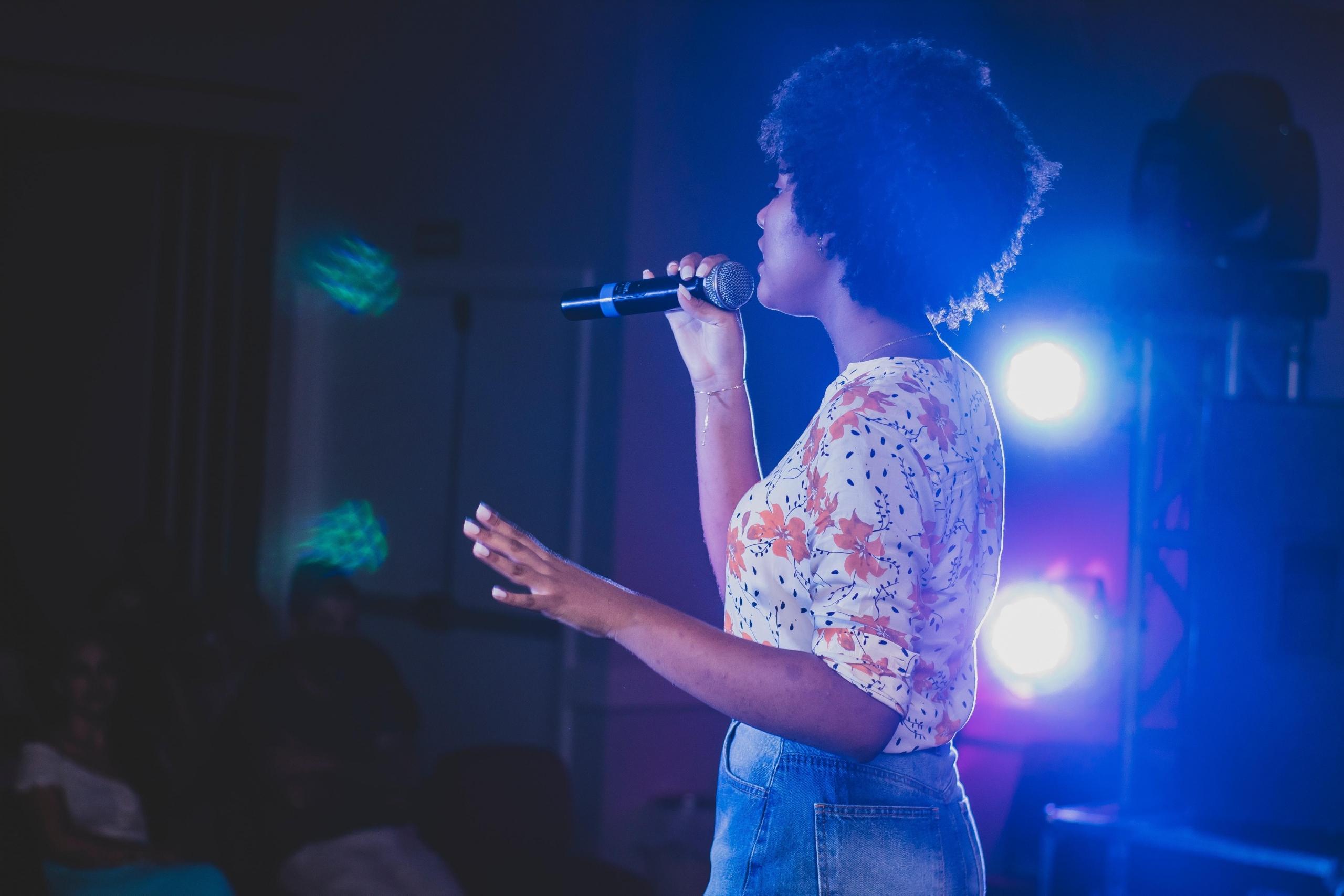 karaoke, night, sing, fun