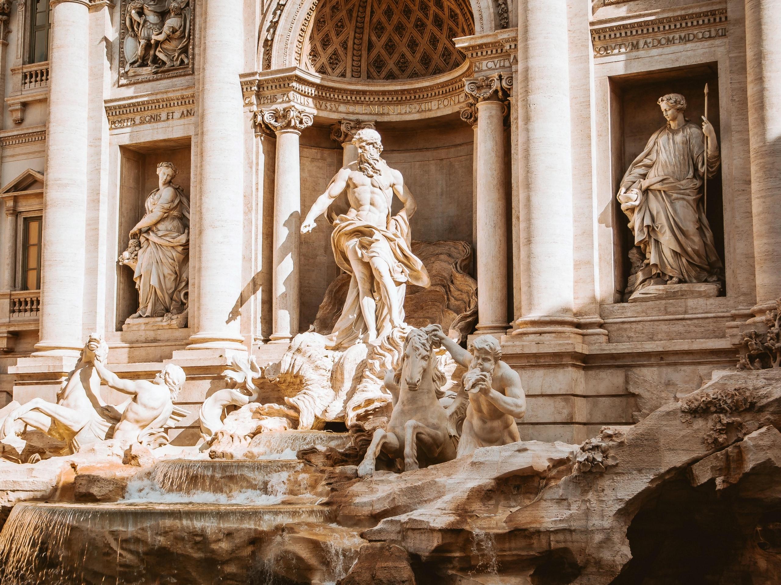 A classical sculpture of two women and a man. Most art degrees require students to study the different art styles in history, including classical Greek and Roman art. They also provide a great deal of information regarding the origins of certain styles