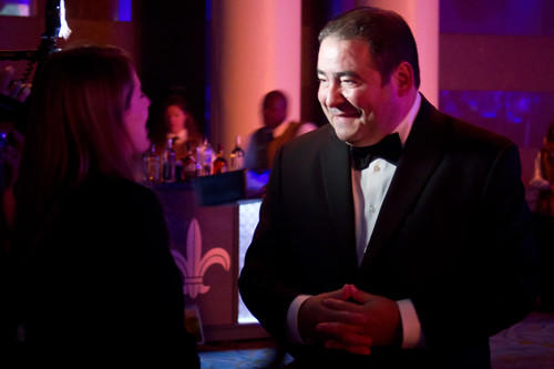 Emeril Lagasse at the Carnivale du Vin event. This event is held by his foundation annually to raise millions of dollars for charities involving children. Carnivale du Vin offers a way for people to celebrate amazing wine, food, friends, and fun to support young people