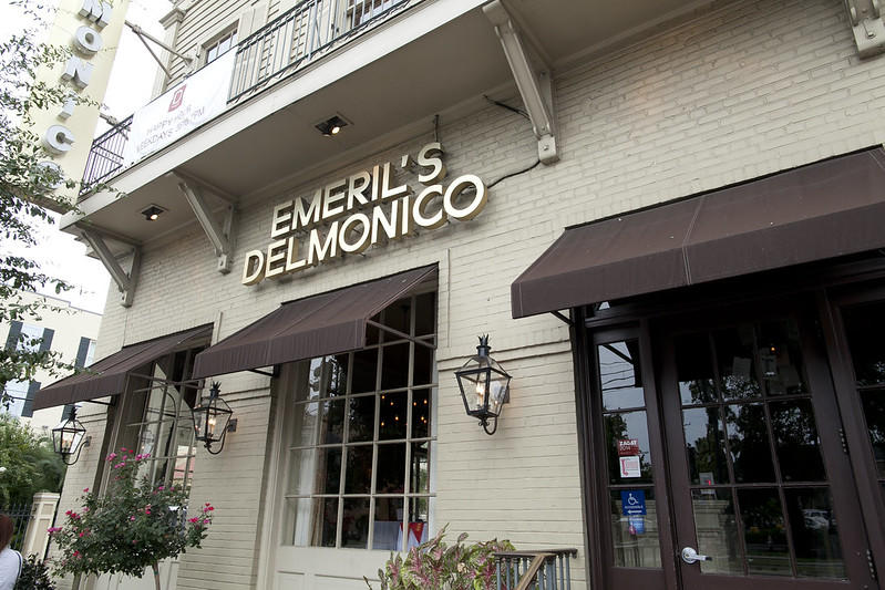 The outside view of Emeril Lagasse’s restaurant called Emeril’s Delmonico. This was the fourth restaurant he ever opened and the second one in New Orleans. One of the reasons he is considered the best chef in the USA is the time he invests in researching the style and menu of his restaurants