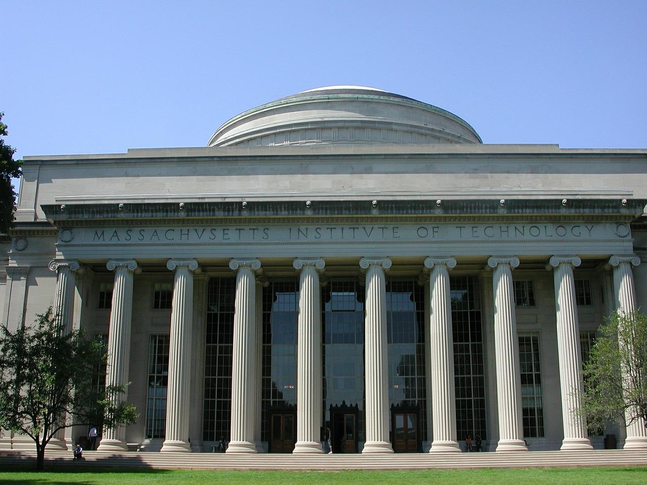 The front-view of Massachusetts Institute of Technology