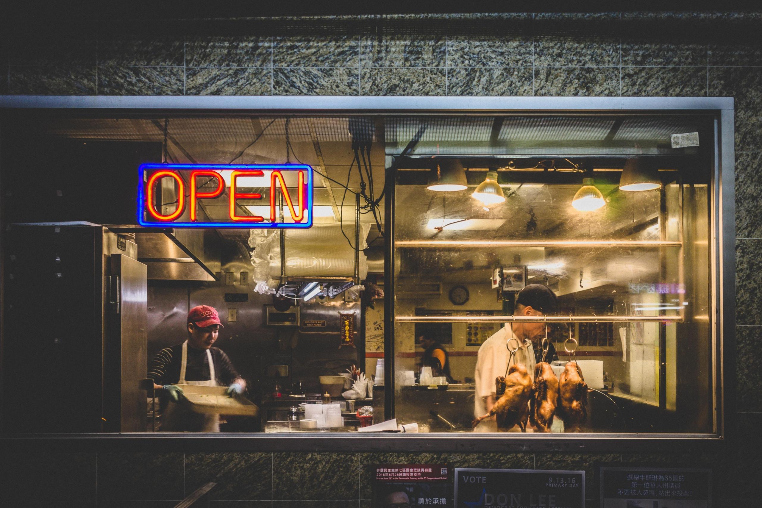 restaurant, dining, eating