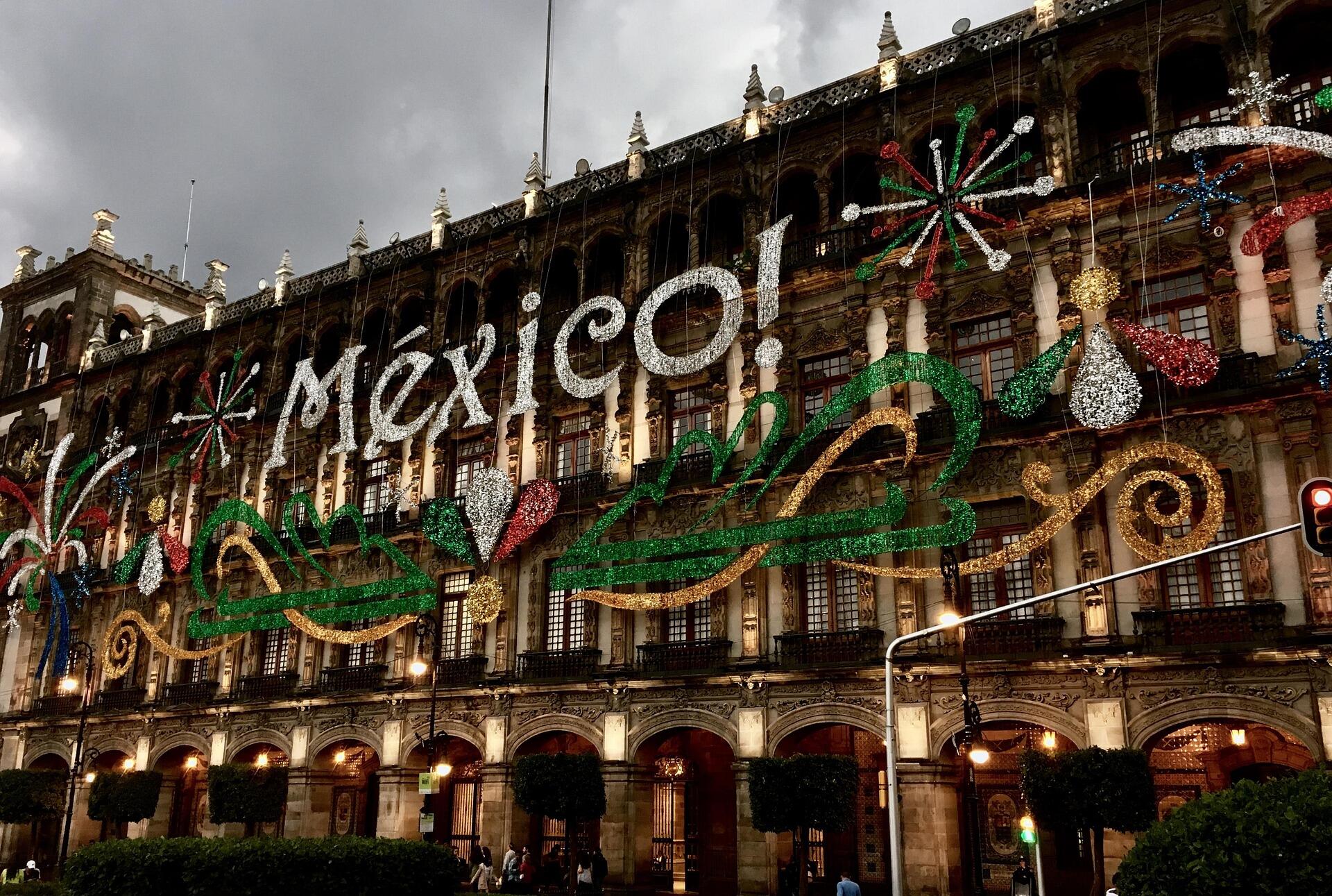 Mexico City building.