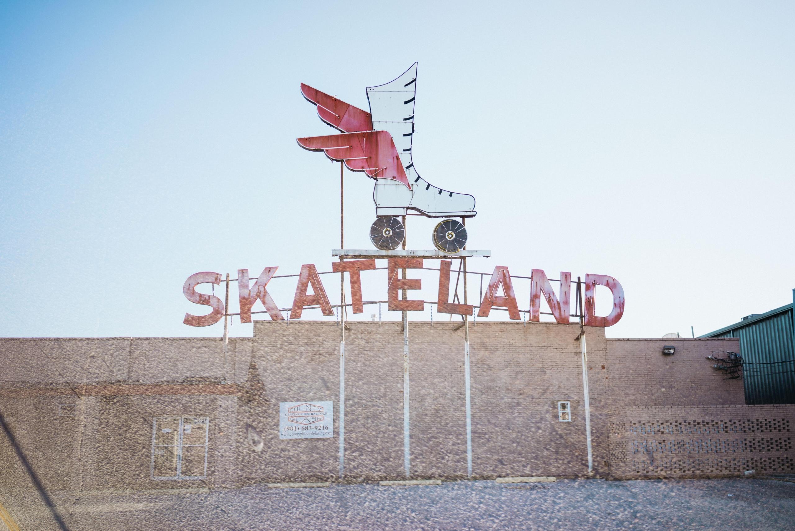 skateland, rink, skate