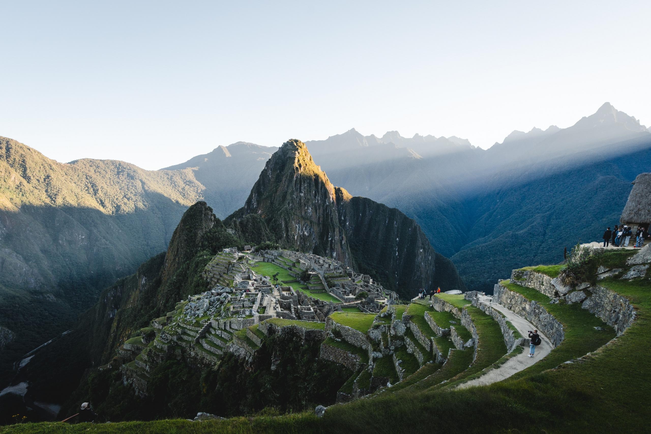 View of Machu Pichu