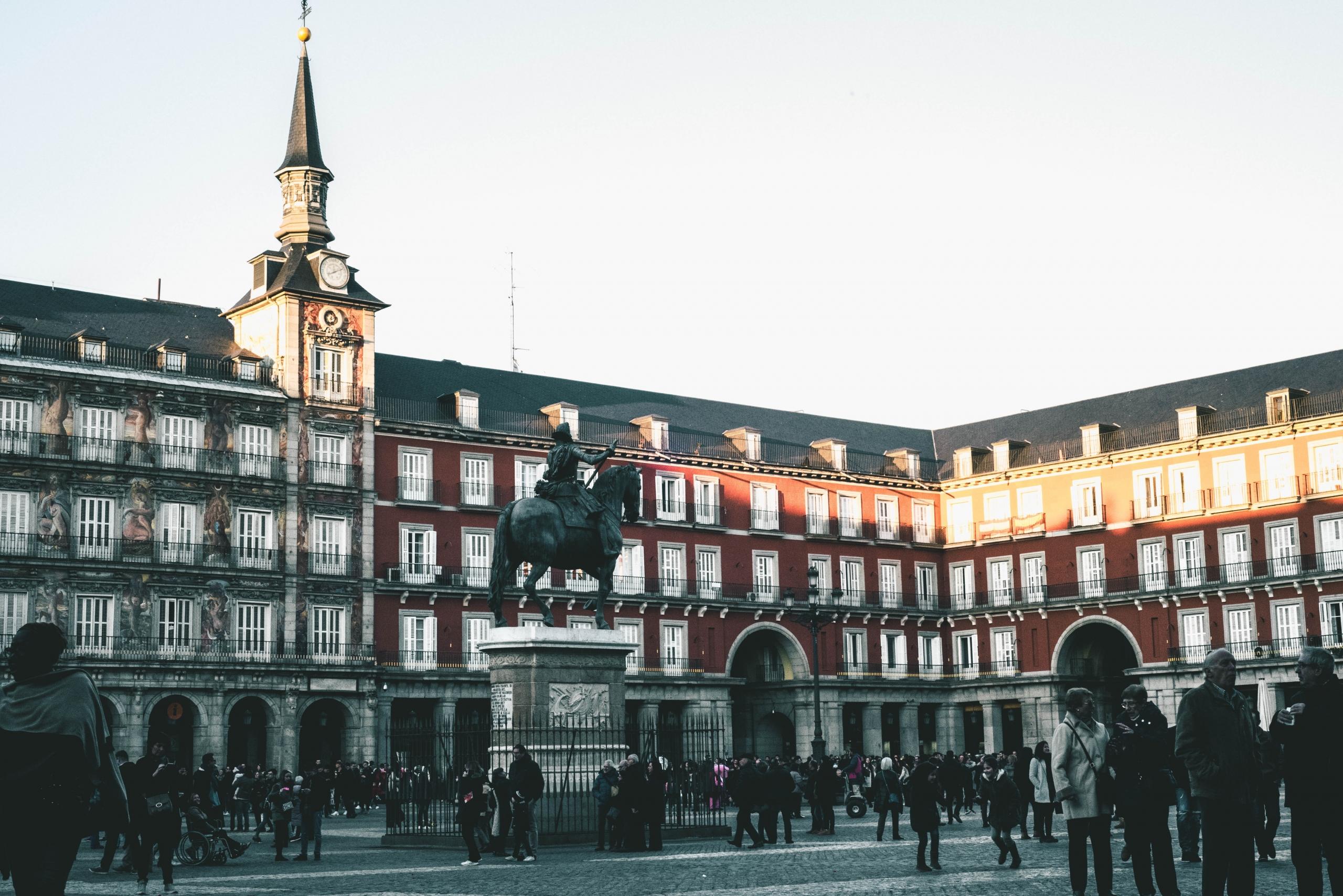 Plaza Mayor in Madrid Spain