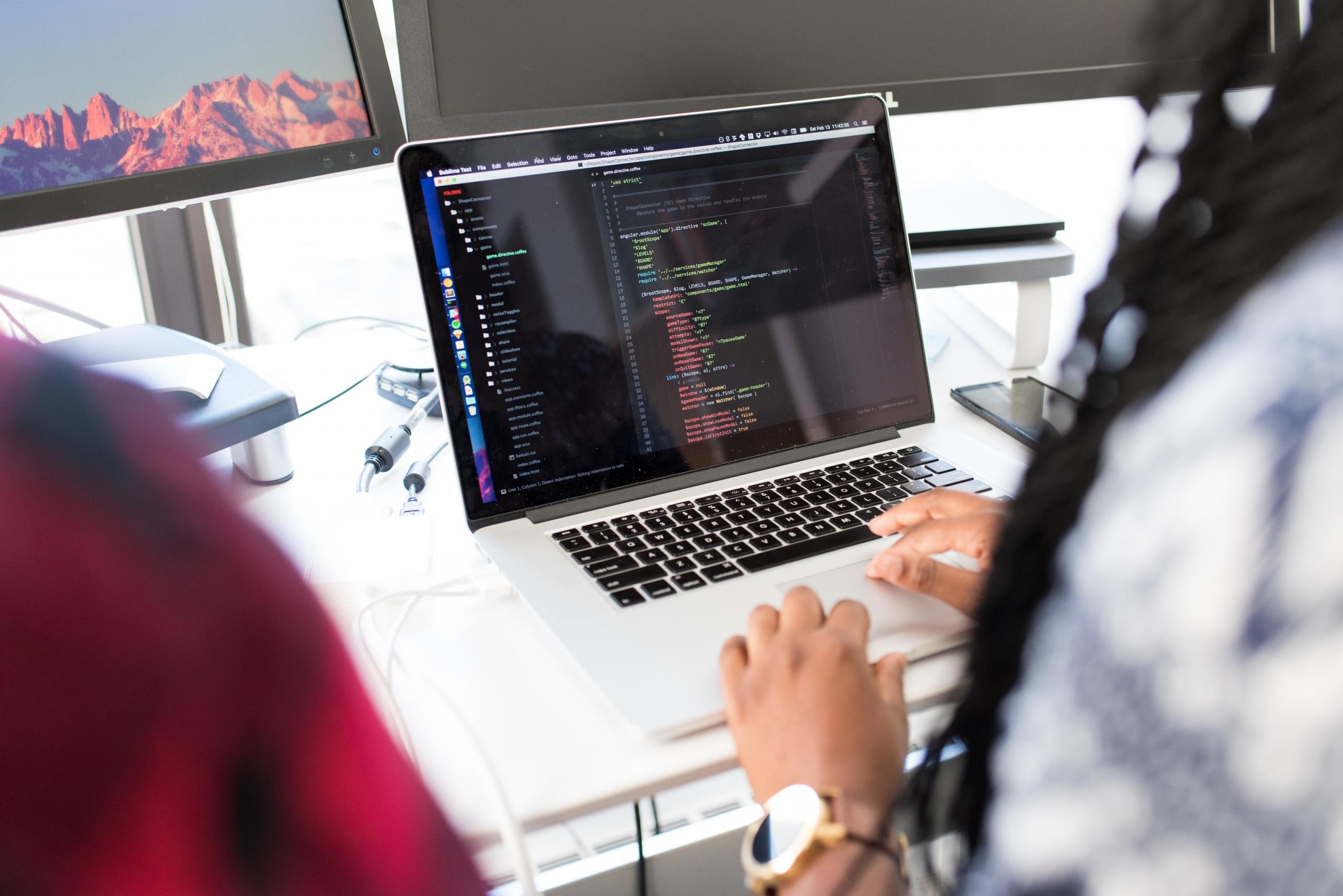 Coding is not operating system biased. You can code on a vast majority of operating systems on the market