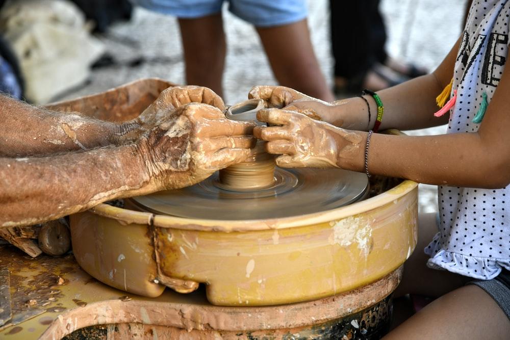 The art of pottery-making