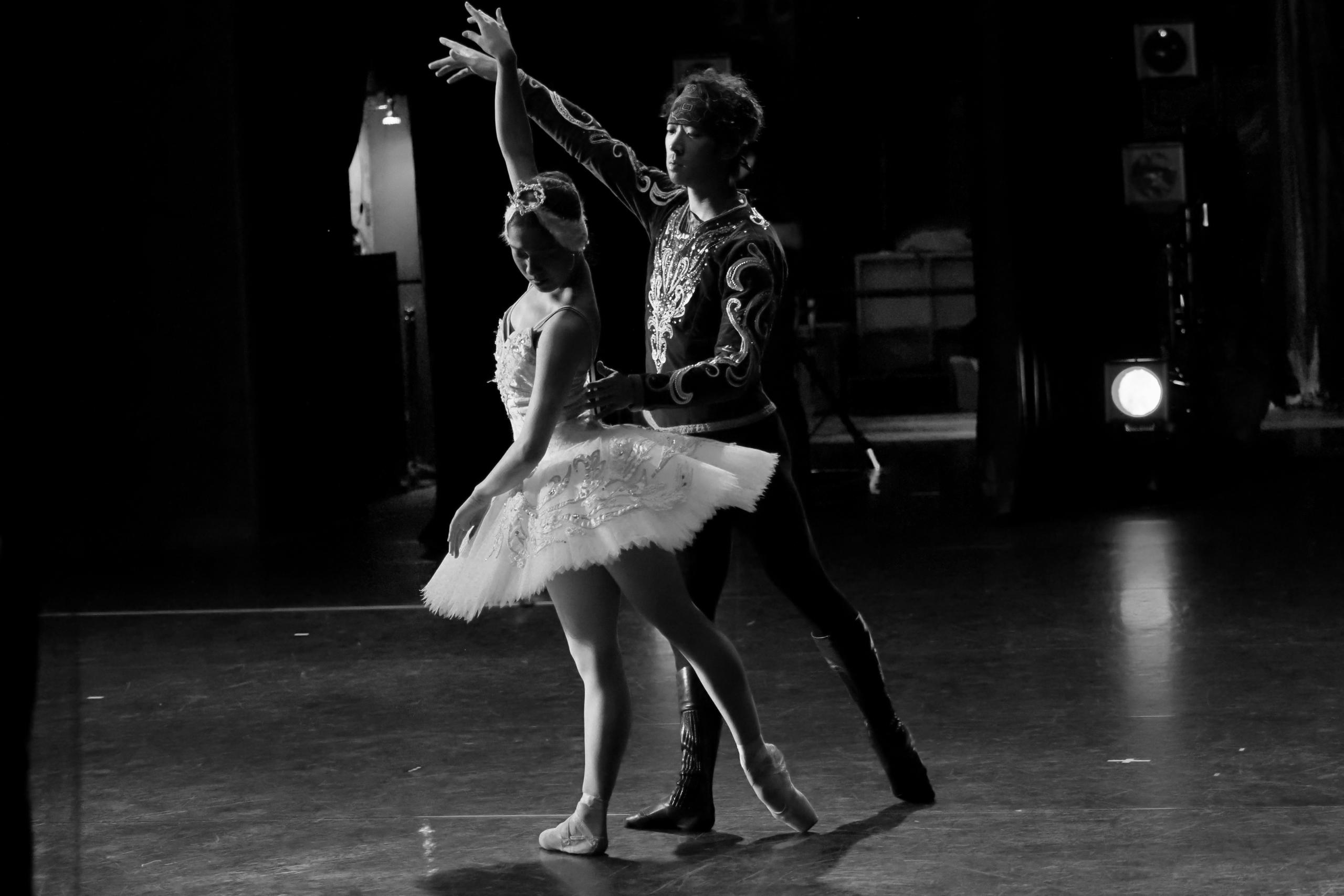 ballet, black, swan, tutu, ballerina