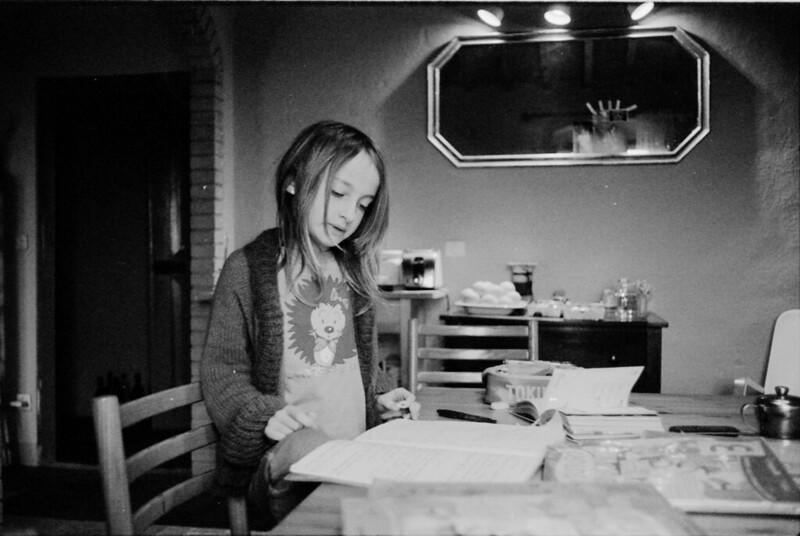 A child having trouble with their math work