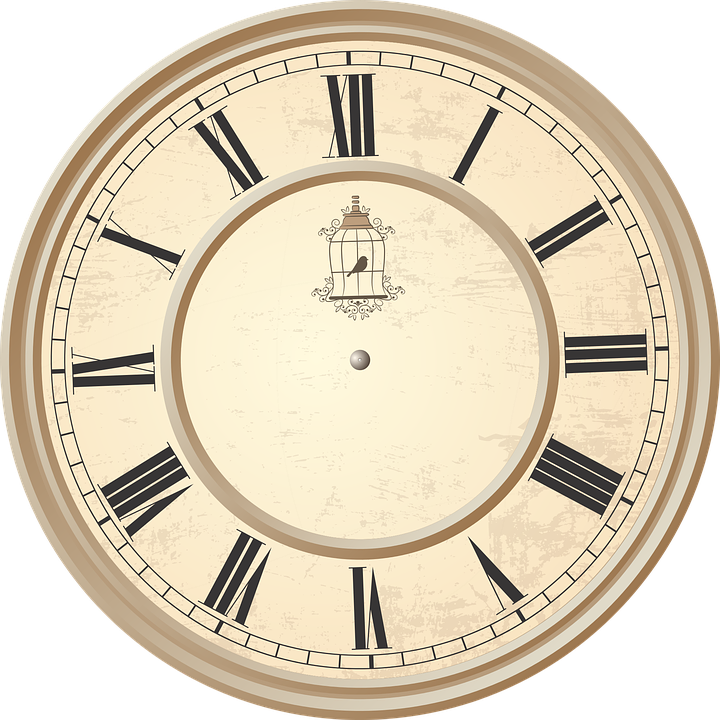 An illustration of a clock