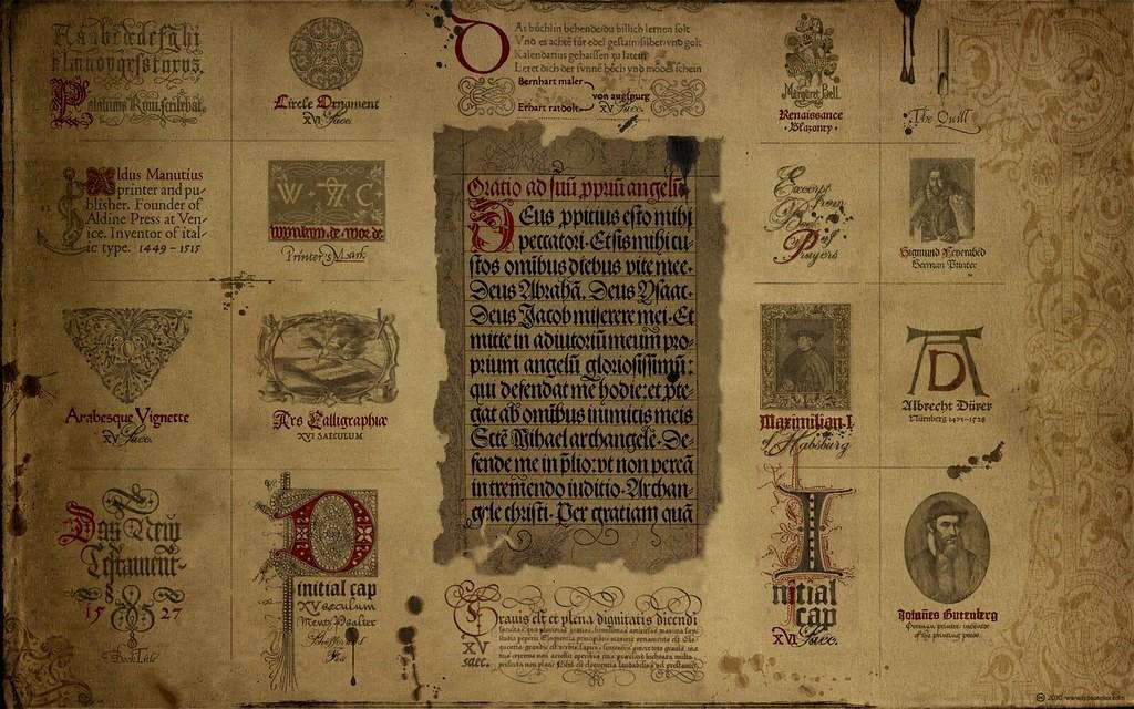 An old collection of Latin text