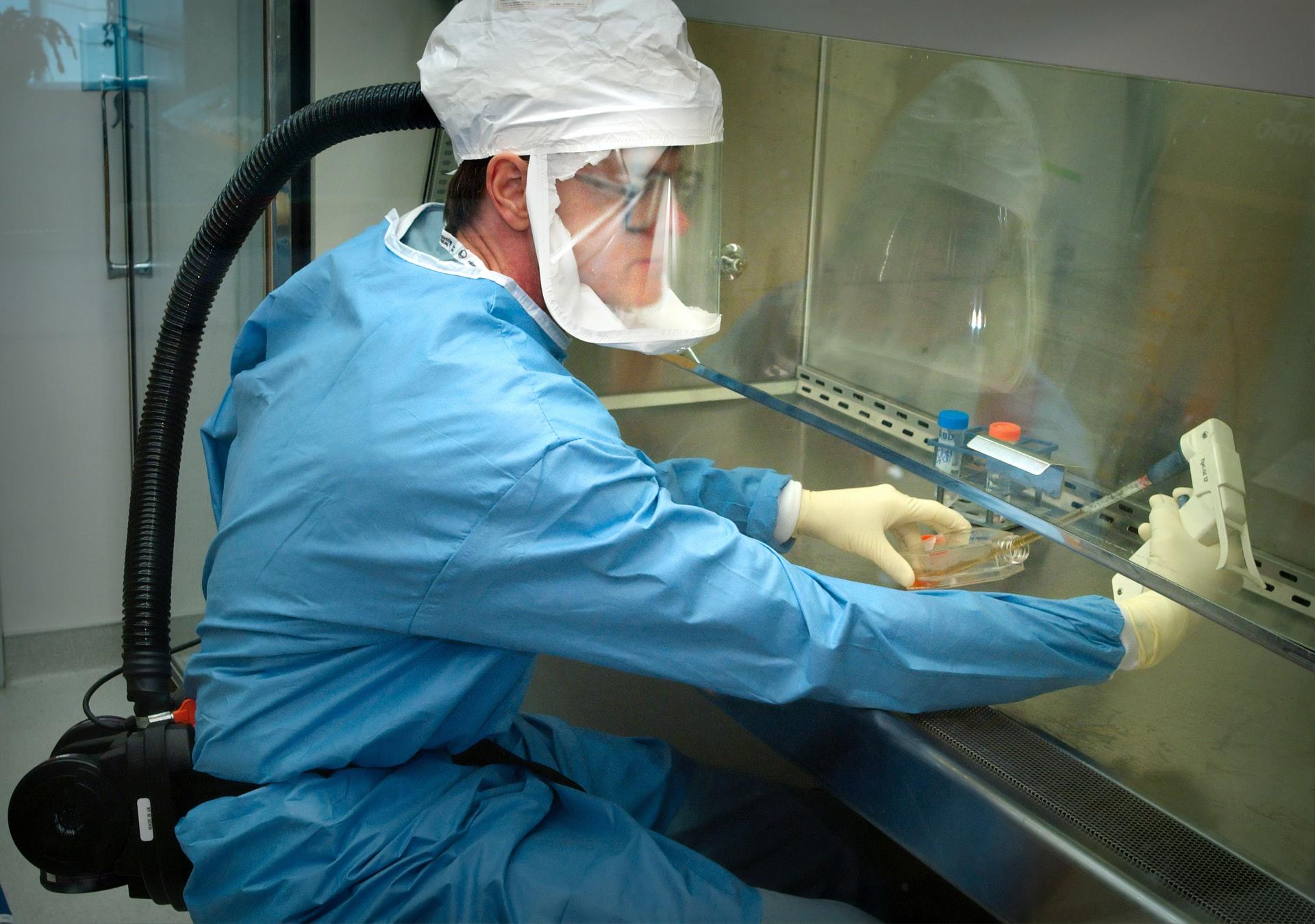 biologist working