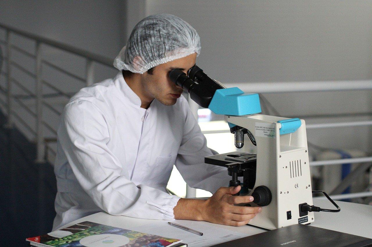 biologist in a lab
