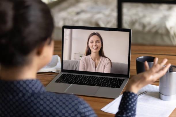 A person learning how to become a tutor online