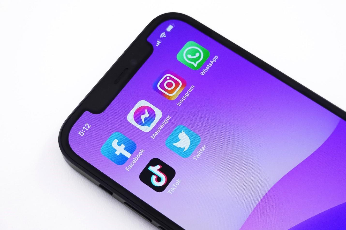 Apps for various social media platforms