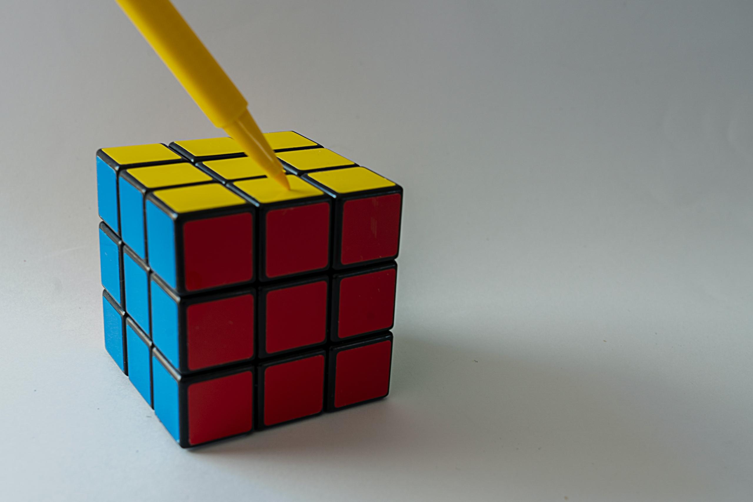 colors of the Rubik cube
