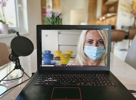 An online private teacher giving a lecture about soul music influence