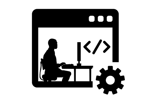 An individual studying and practicing the C++ programming language on the web