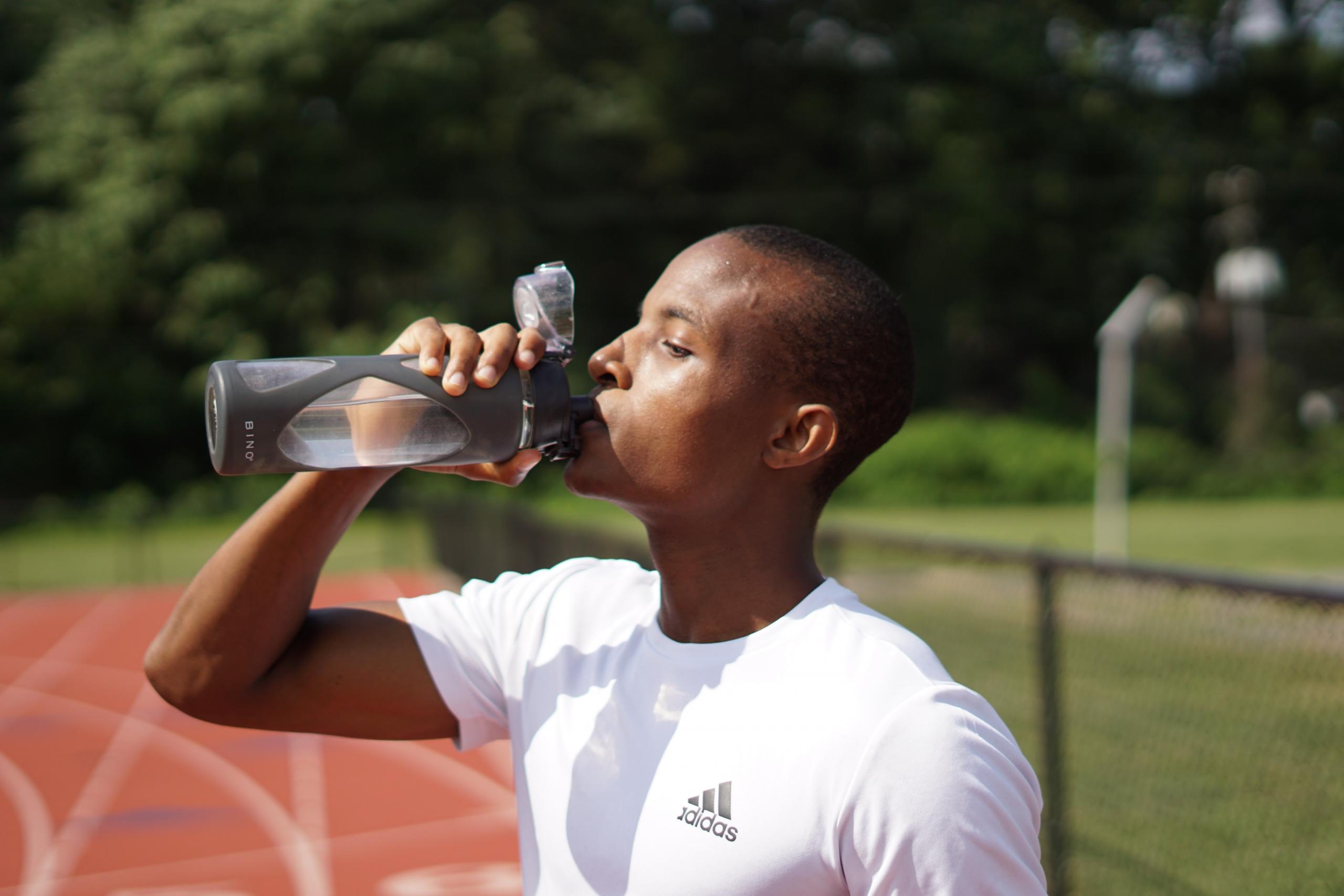 Staying hydrated during a workout