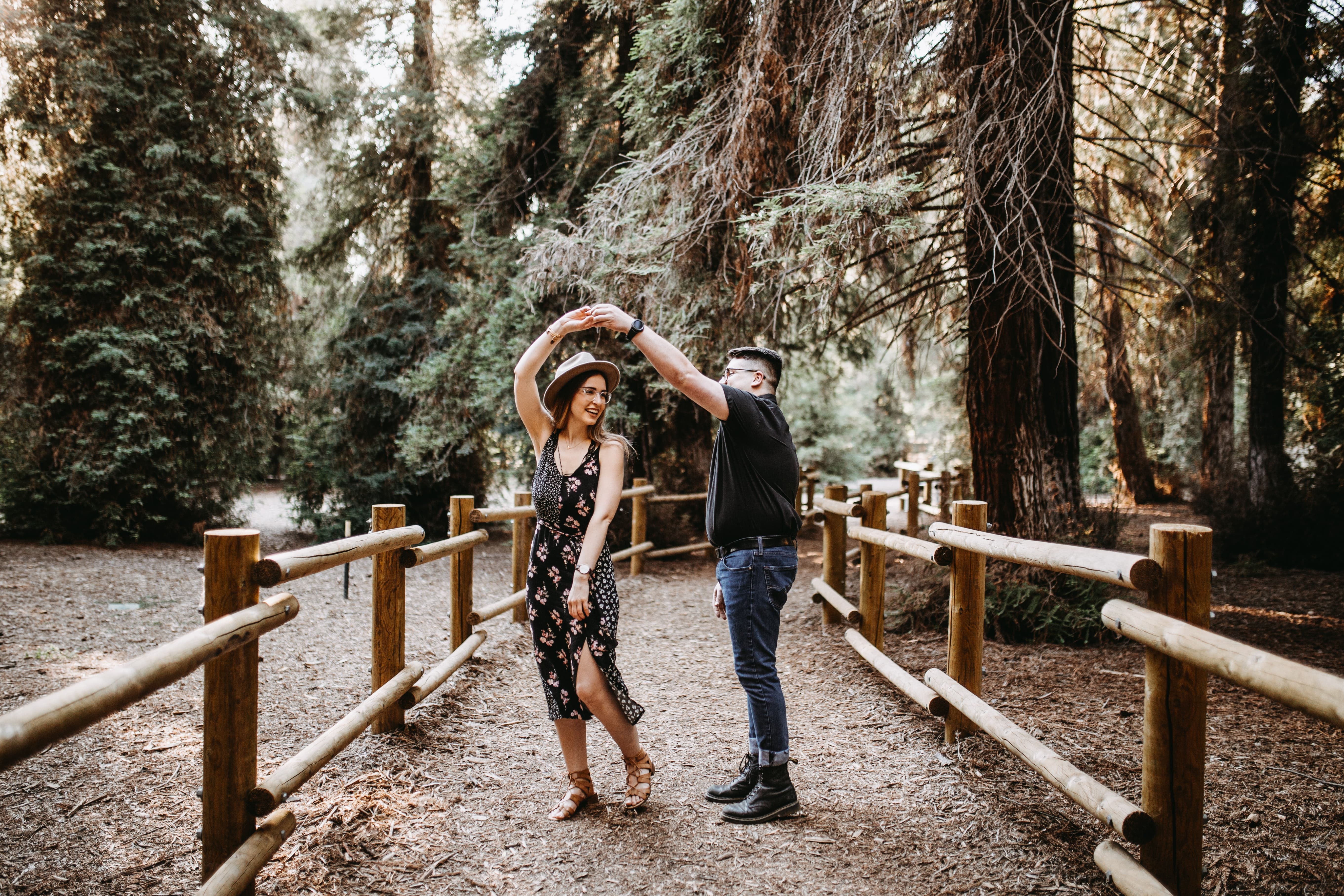 Dancing bachata with your partner