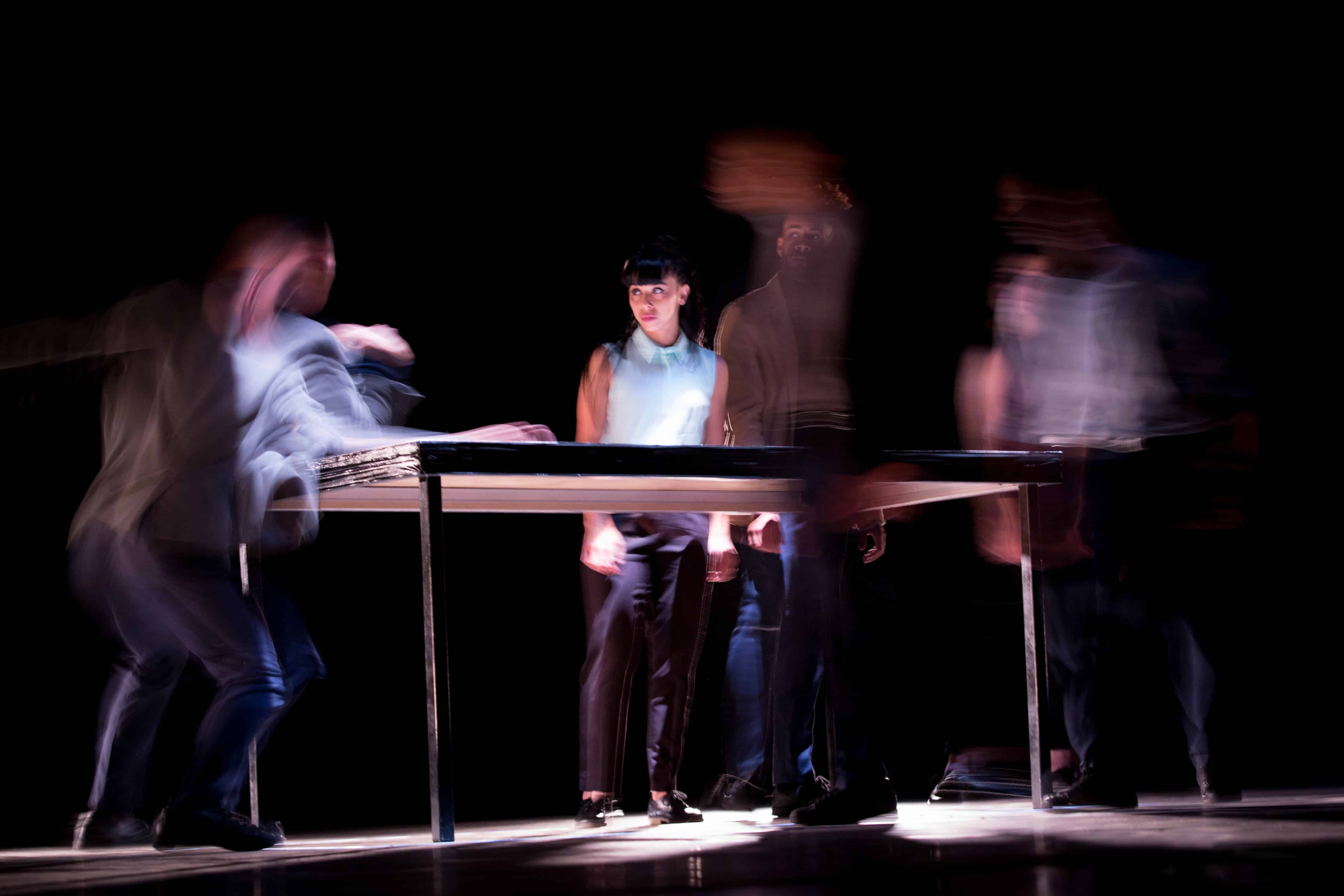Contemporary choreography performance